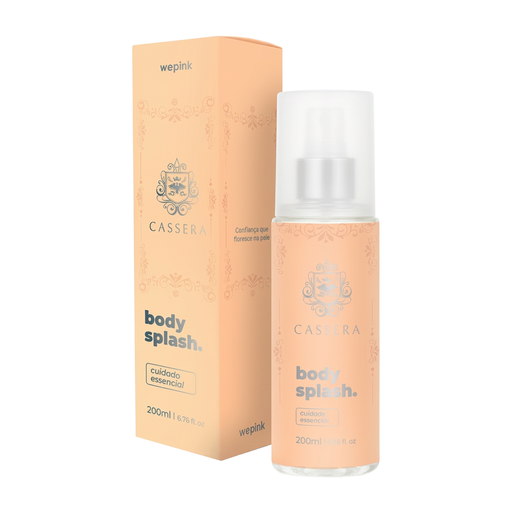 Body Splash Cassera Desodorante Colônia 200ml - Wepink