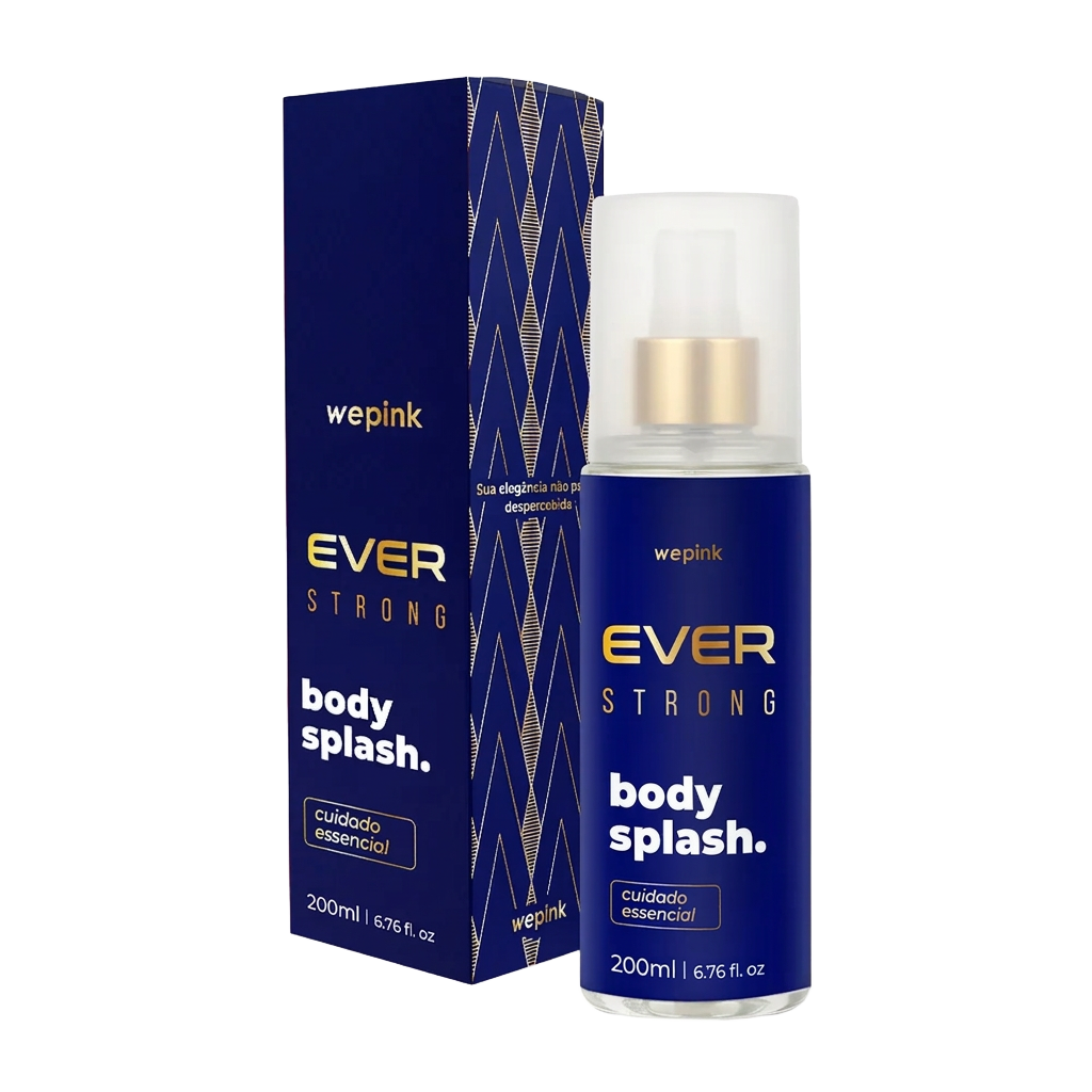 Body Splash Ever Strong Desodorante Colônia 200ml - Wepink